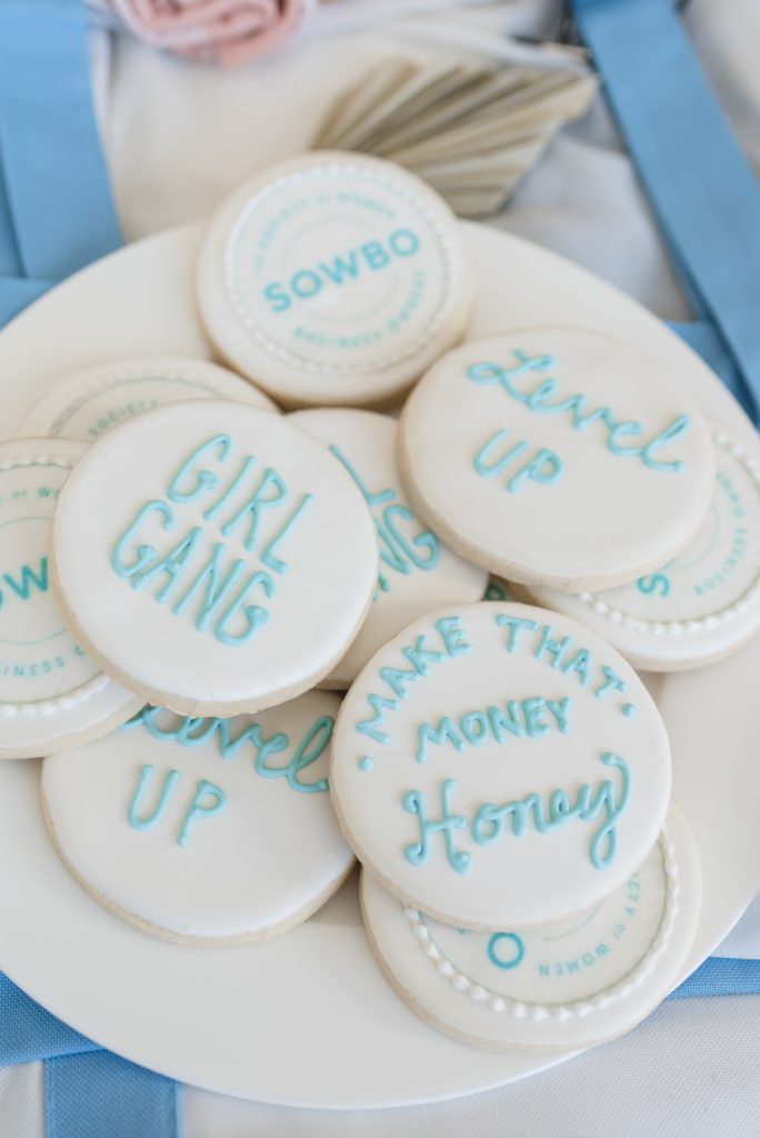 Society of Women Business Owners hires local bakery for custom cookies in Fort Walton Beach, Florida